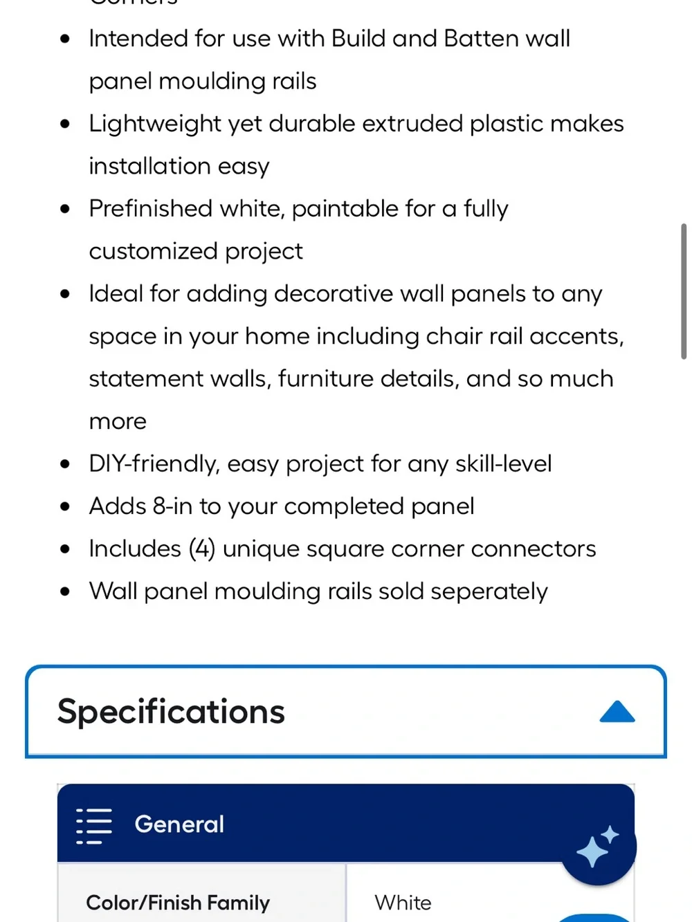 Build and Batten scallop decorative